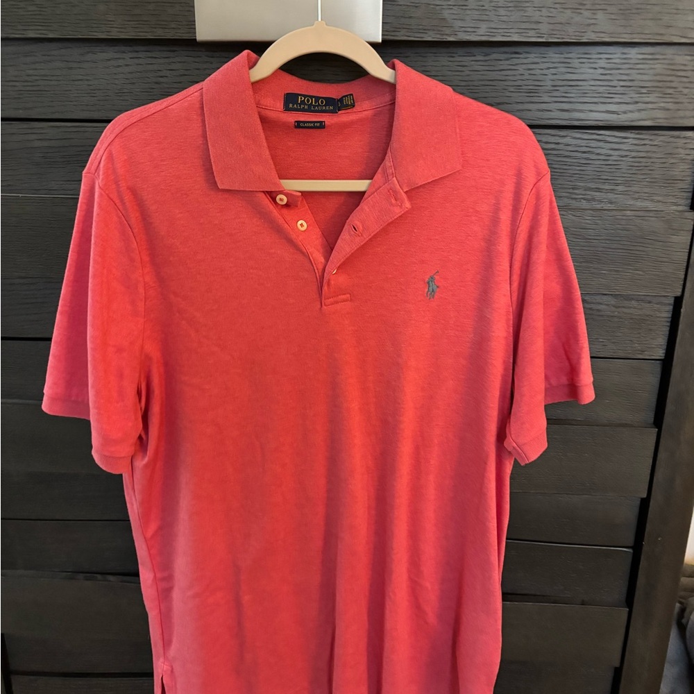 Polo by Ralph Lauren Men's Red Polo Shirt